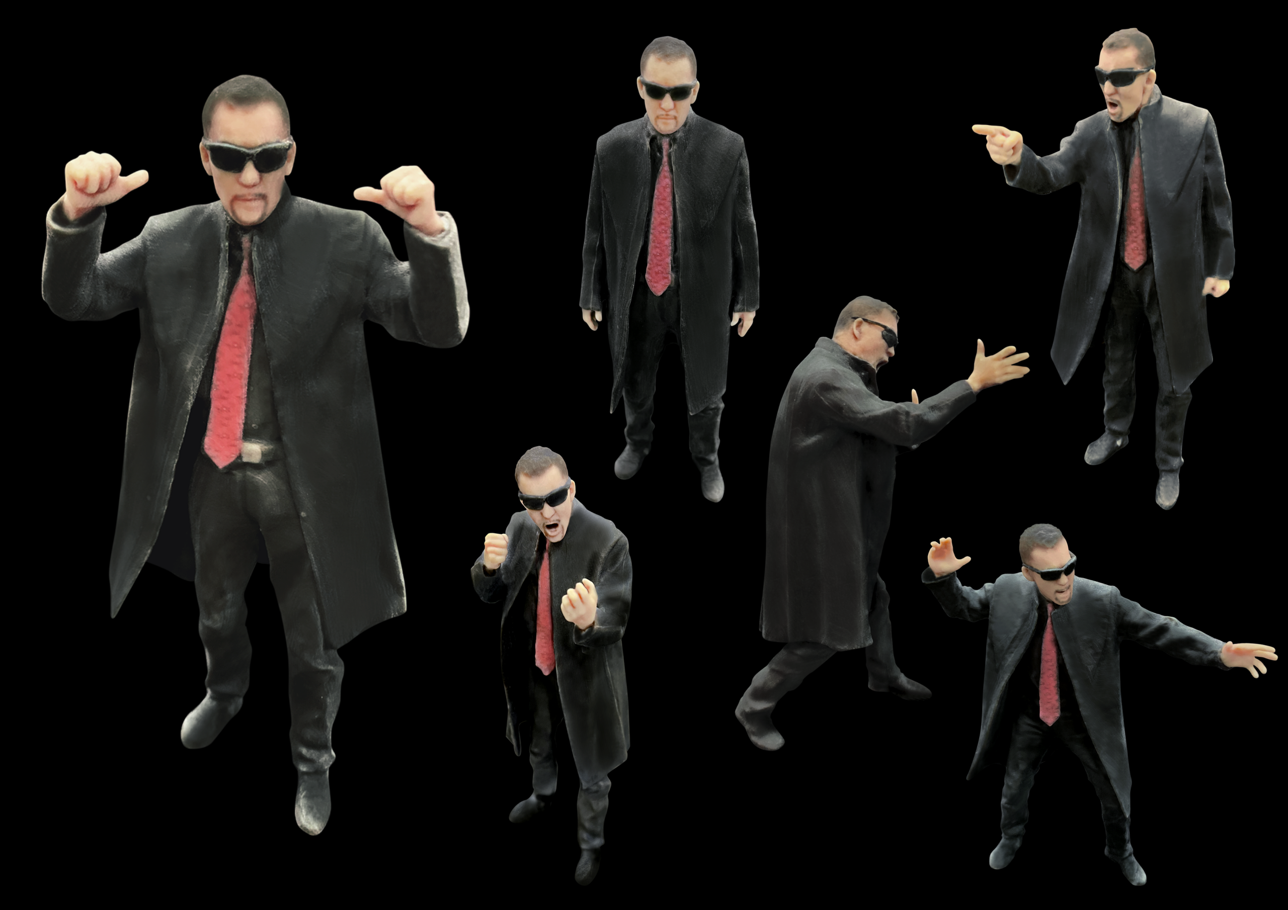 蝶野正洋3Dフィギュア